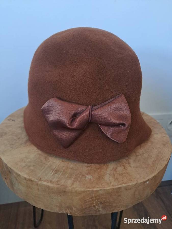 Kapelusik Kapelusz retro damski z szafy babci Warszawa
