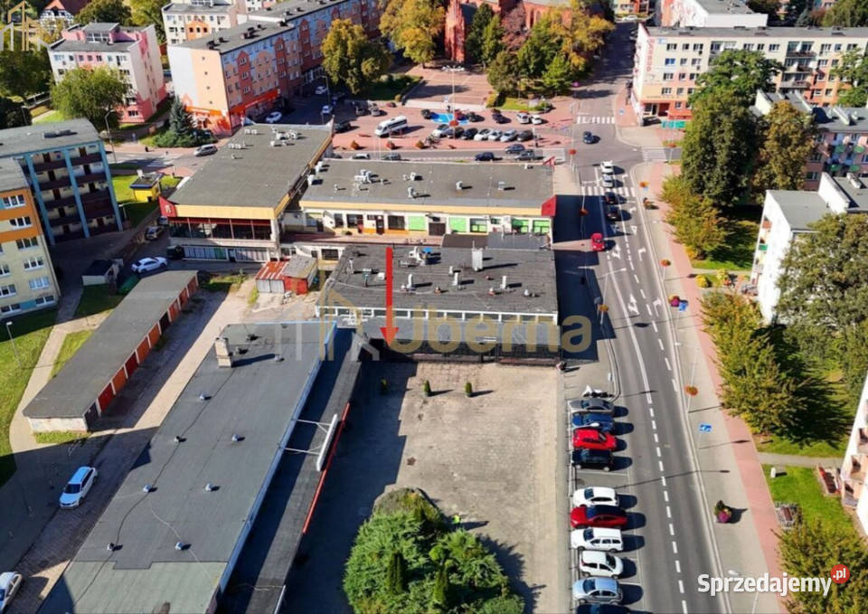 Lokal z witrynami z poziomu Goleniów Centrum klimatyzacja