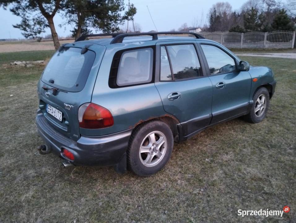 Hyundai Santa Fe 4x4 20CRDI nieuszkodzony Wygiełzów sprzedam