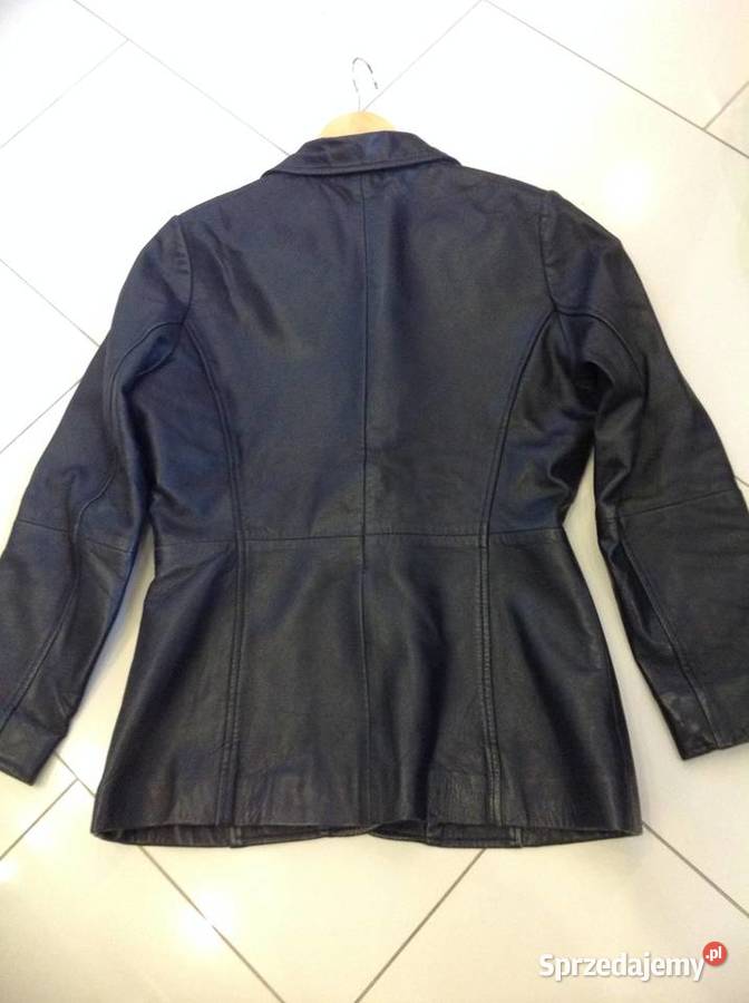 Marynarka Kurtka Skórzana Damska S Czarna skóra lubuskie Nowa Sól
