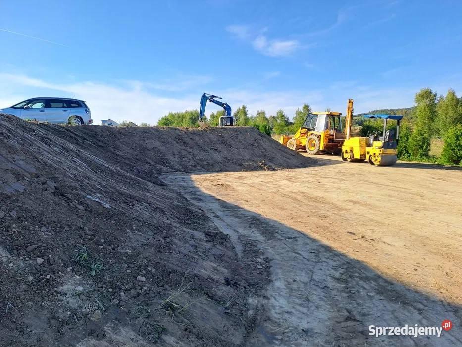 Usługi koparkami glebogryzarką koszenie prace Nowosielce