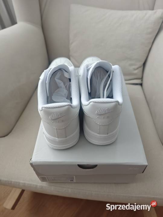 Buty Nike AF1 Białe r 445 Nike Sportowe Ełk sprzedam