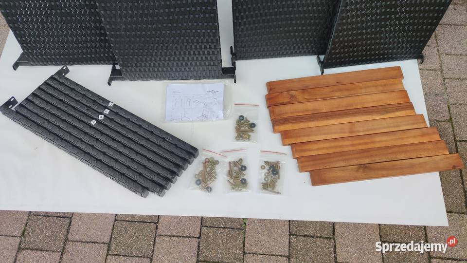 Zestaw mebli ogrodowych VidaXL 5 części Jadowniki