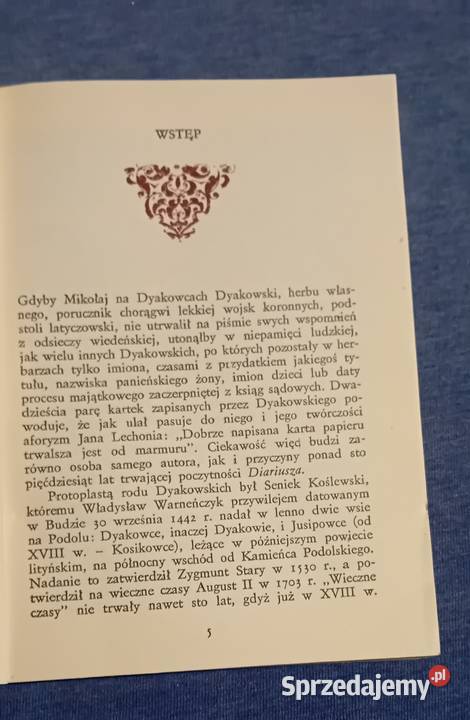 Dyariusz wideńskiej okazyji Pana Mikołaja wielkopolskie