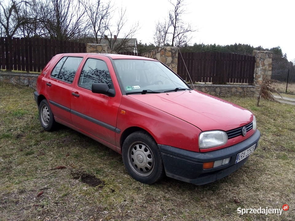 Vw Golf III Volkswagen Golf 3 14 benzyna 60 możliwa zamiana Kraków