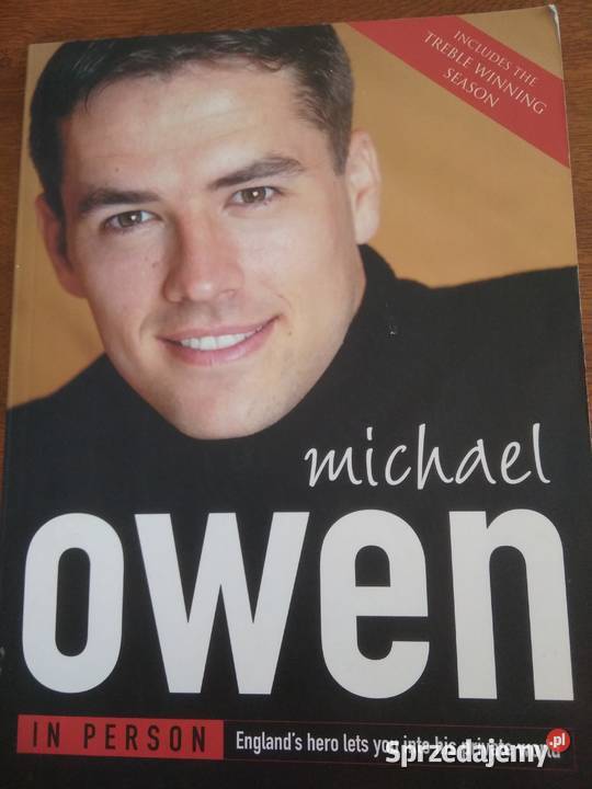 Michael Owen In Person książka Manchester United Kwidzyn