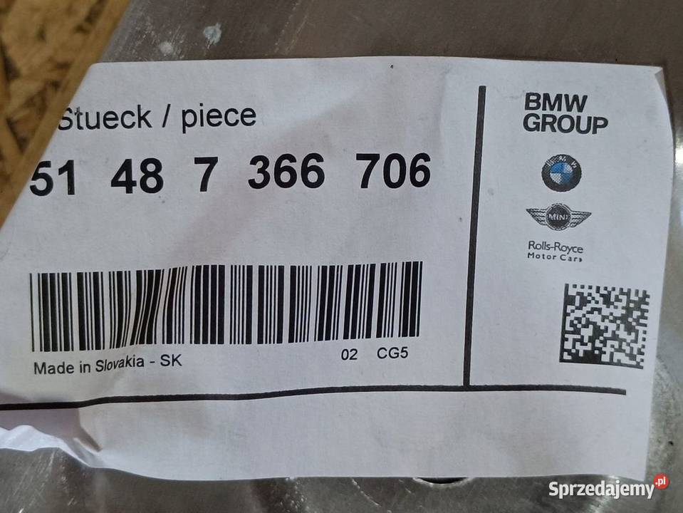 BMW X5 G05 X6 G06 X7 G07 IZOLACJA TERMICZNA wielkopolskie Pleszew