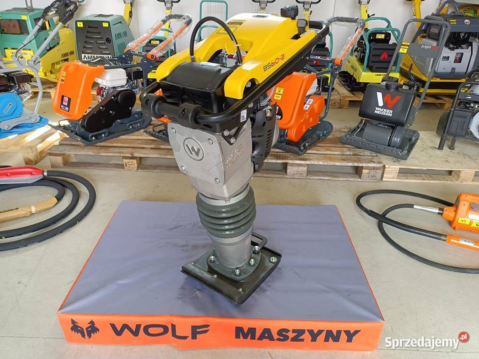 Skoczek Stopa UBIJAK WACKER NEUSON BS 602 Nowy pełny VAT Trzebnica
