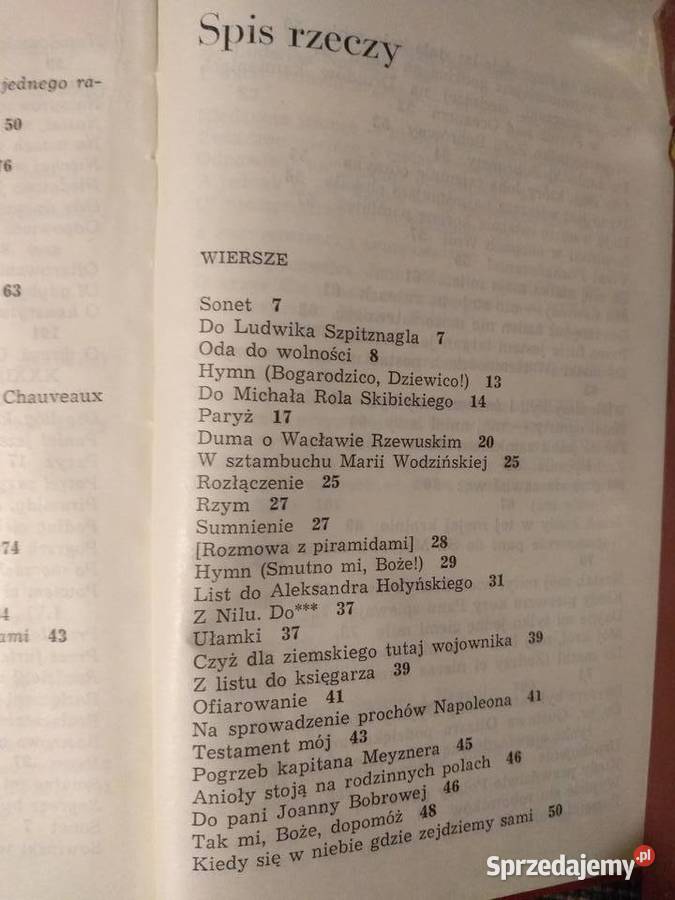 Dramaty Wiersze i poematy Juliusz Słowacki Warszawa sprzedam