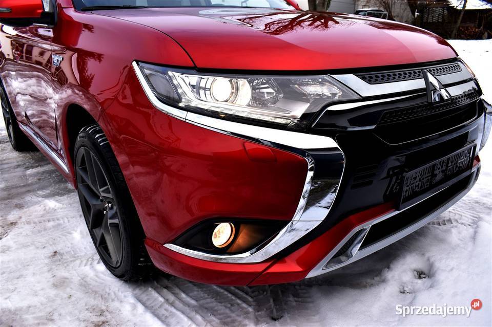 OUTLANDER PLUG IN HYBRID klimatronik skóry warmińsko-mazurskie Elbląg