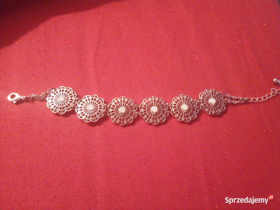 WALENTYNKI Bransoletka pozlacana Warszawa