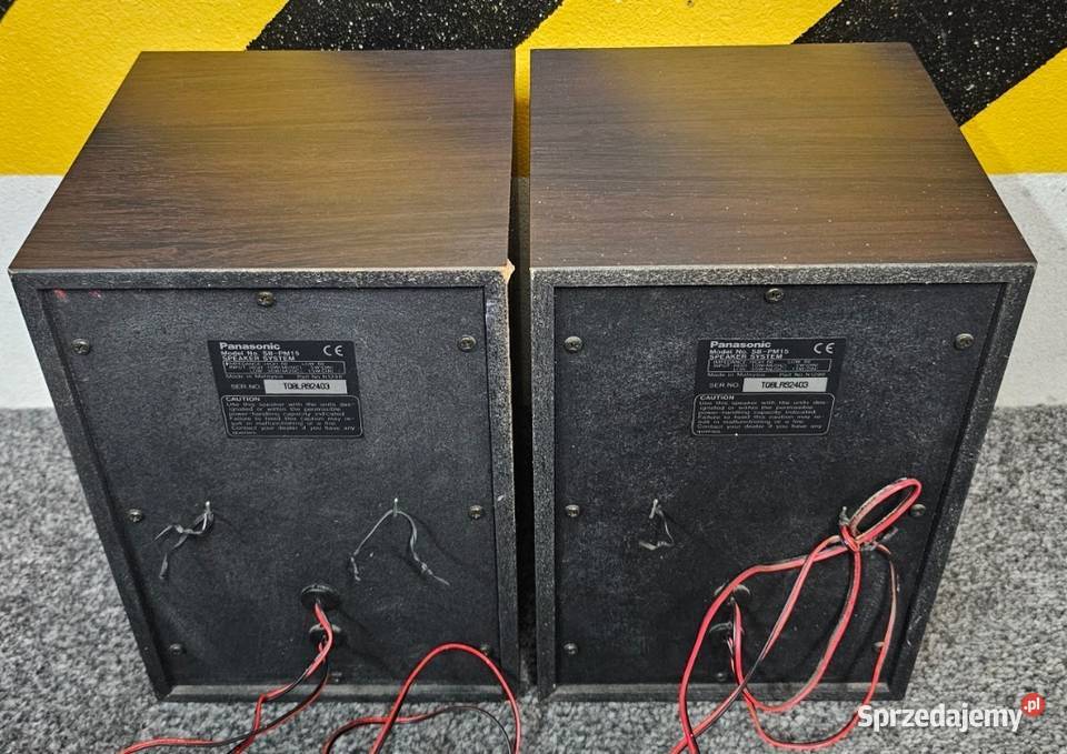 kolumny stereo firmy Panasonic SBPM15 wysyłka małopolskie Kraków