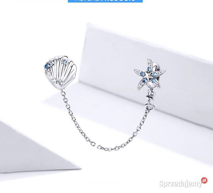 Pandora Charrm łańcuszek koralik muszla Warszawa