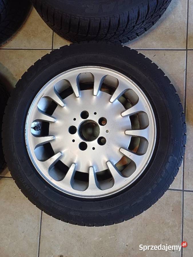 Felgi aluminiowe 5x112 MERCEDES opony zimowe Lubin