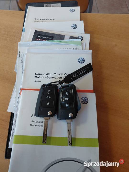 VOLKSWAGEN SPORTSVAN 2015r 14 16V 125 Przeb187 bluetooth Jelenia Góra