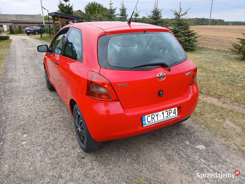 Toyota yaris 2008r mały przebieg Stary Kobrzyniec