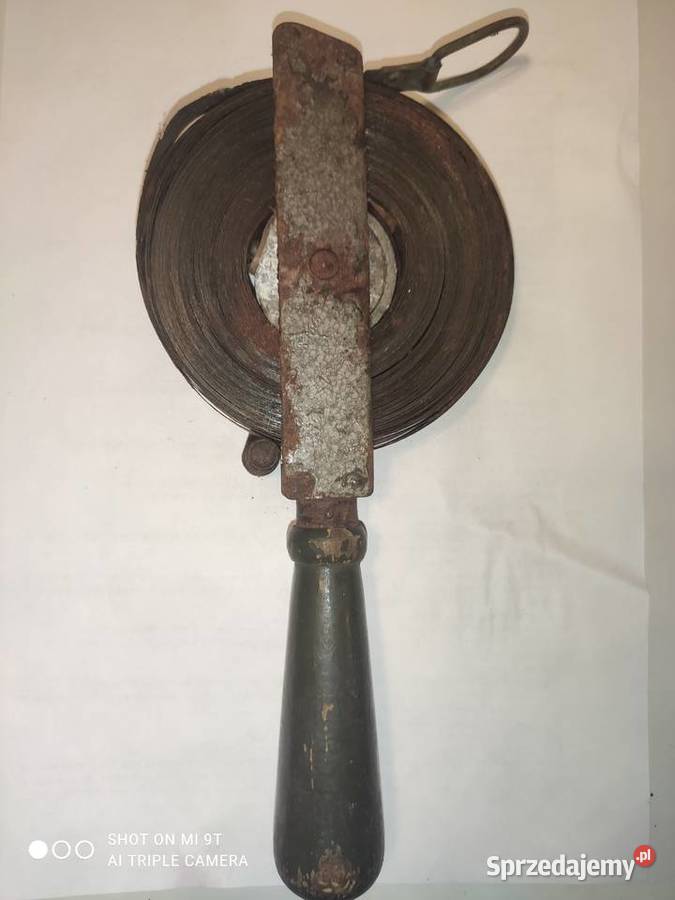 Polska miara zwijana Stara przedwojenna miara Białystok sprzedam