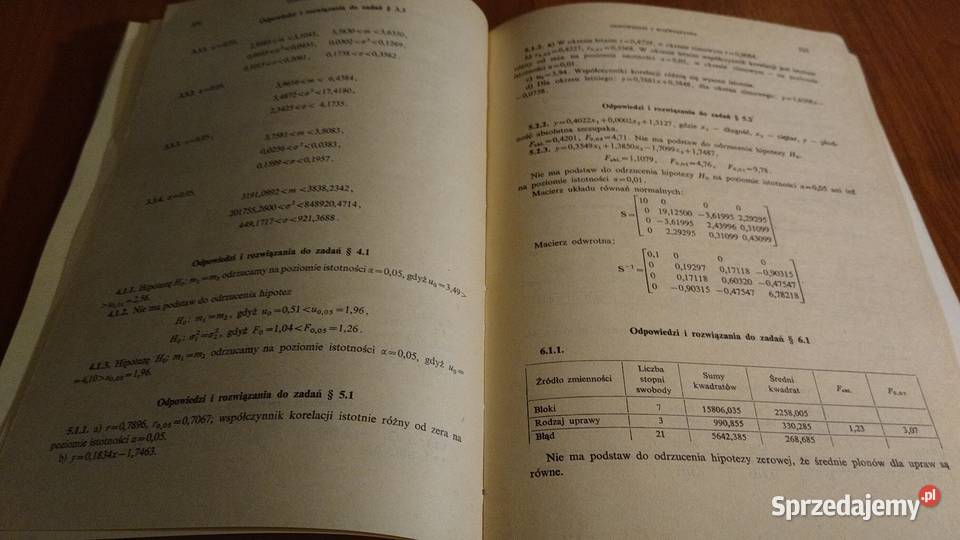 Problemy rachunku prawdopodobieństwa i Gdańsk sprzedam