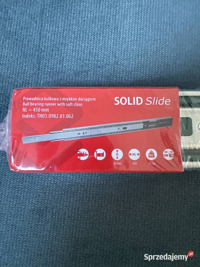 Prowadnica kulkowa SOLID SLIDE z miękkim Gostyń