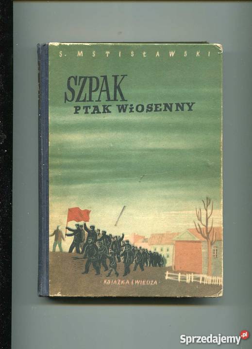 Szpak ptak wiosenny Szczecin