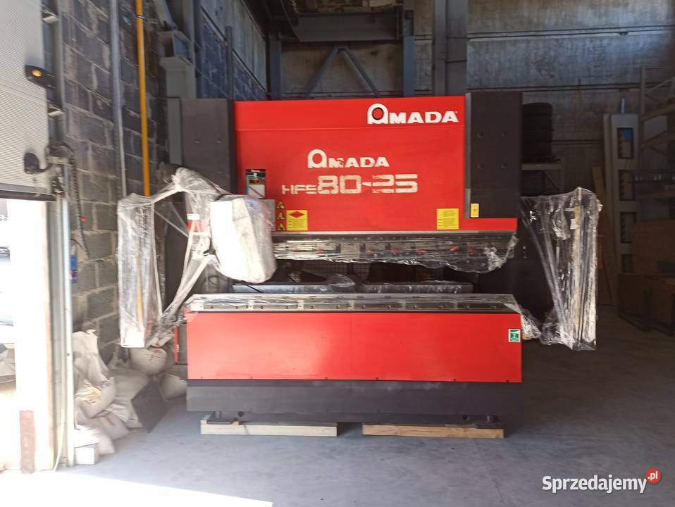 Amada 2008 prasa krawędziowa CNC 8025 8 osi stan Wrocław