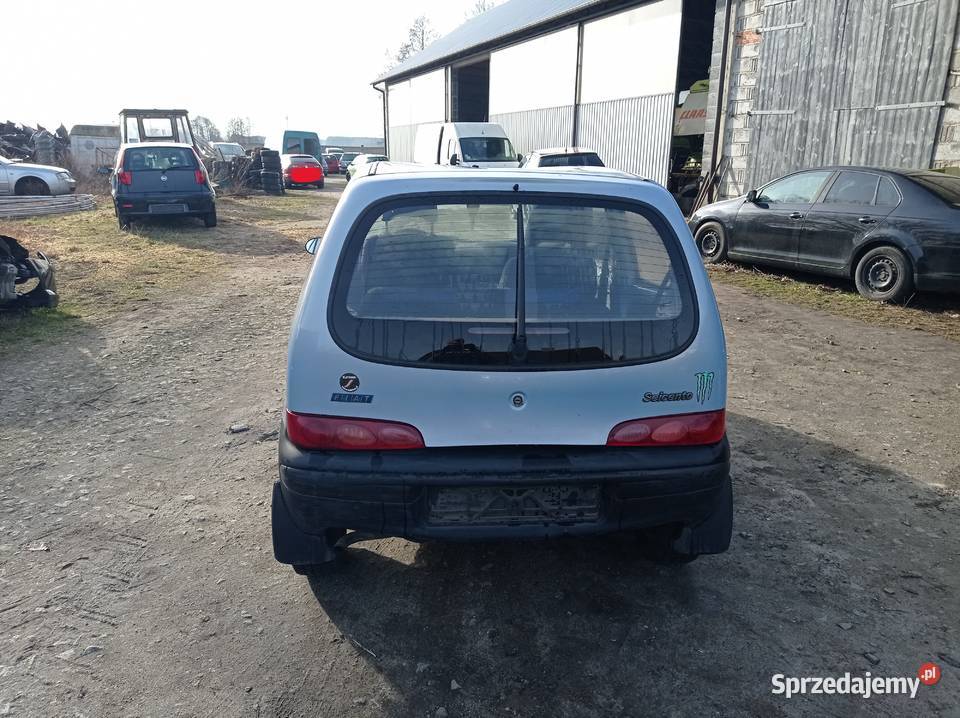 Fiat Seicento 11 40 kW 2003 r dawca części Szklarka Myślniewska