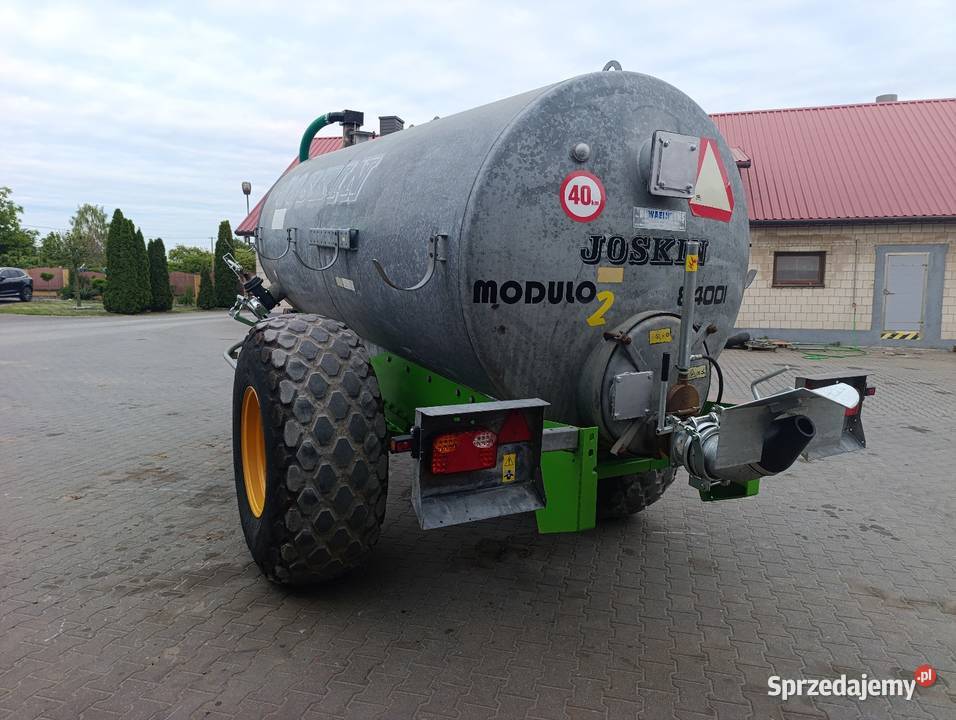 Joskin 8400l modulo beczkowóz wóz asenizacyjny Ostrożne