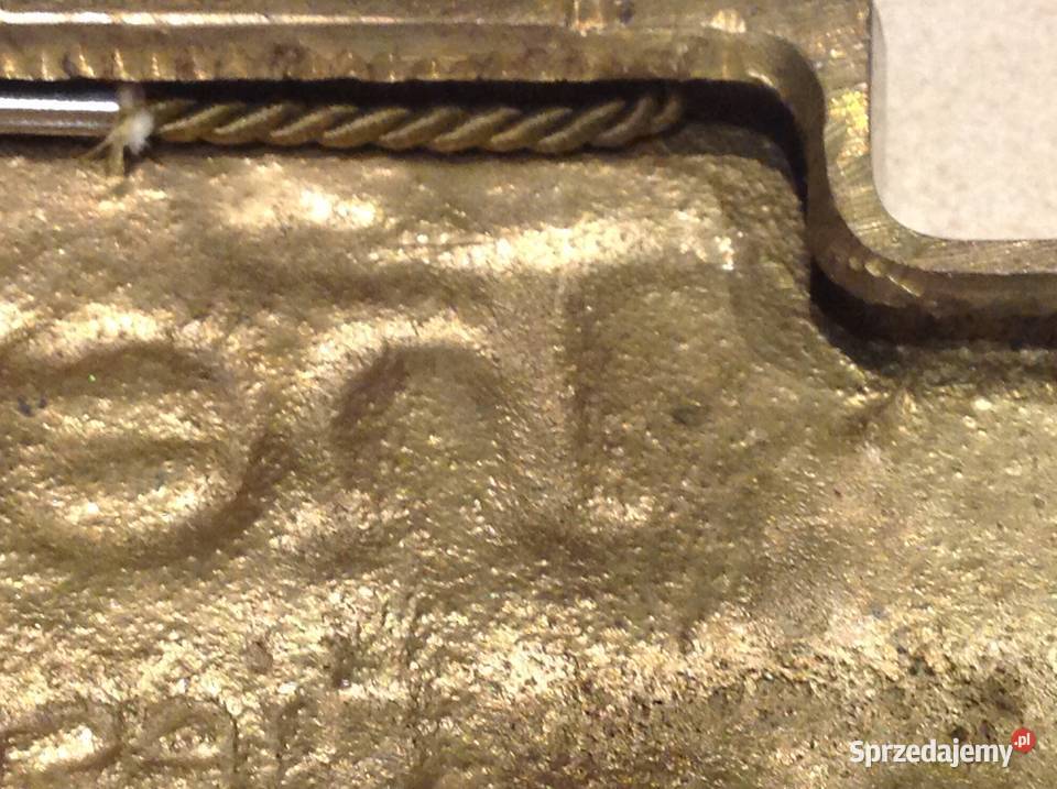 Tabliczka Talizman Mosiężny Ochrona Domu Vintage Pozostałe Nowa Sól