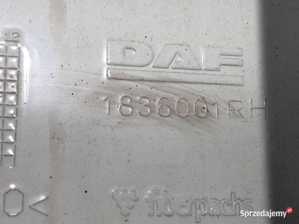 OWIEWKA KABINY PPARA DAF XF 1836001 Karoseryjne