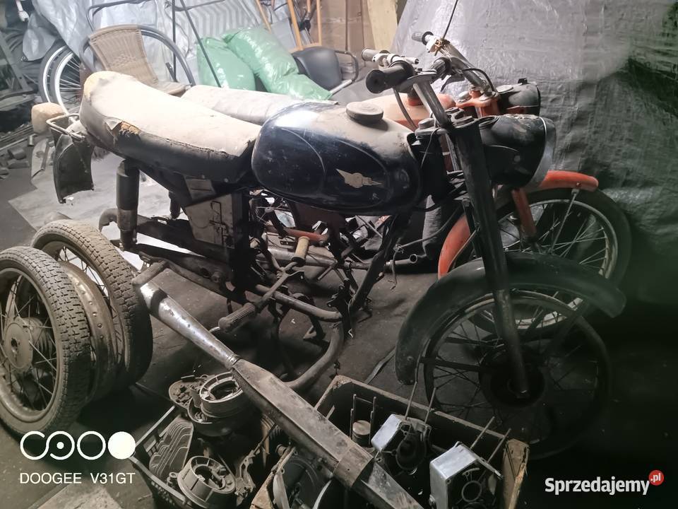 WSK 125 garbuska Romet ogar 205 manualna Rawa Mazowiecka