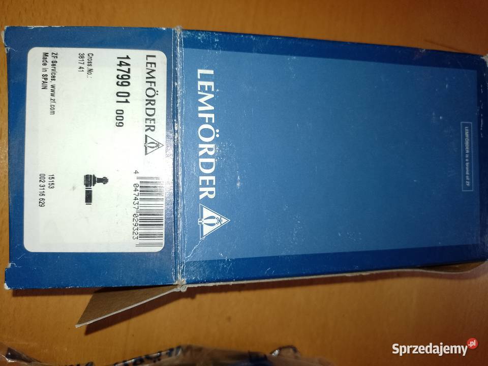 końcówka drążka kierowniczego Lemforder 1479901 Piła