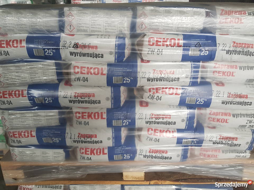 Cekol ZW0425 Zaprawa Wyrównujaca Materiały budowlane