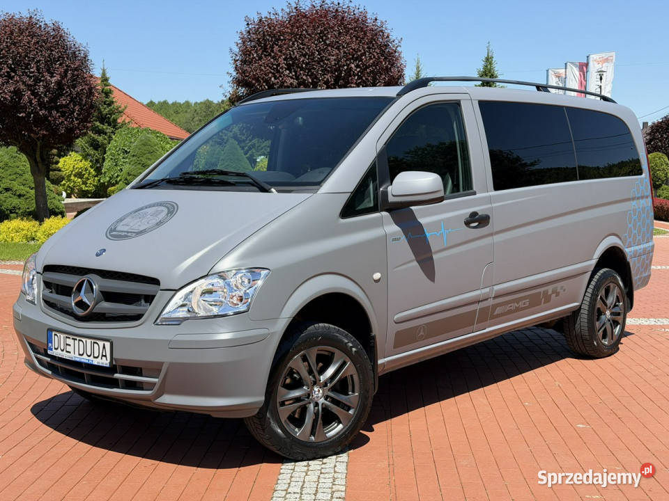 Mercedes Vito 30 CDI AMG 4x4 Automat 8 osób LONG podgrzewane fotele