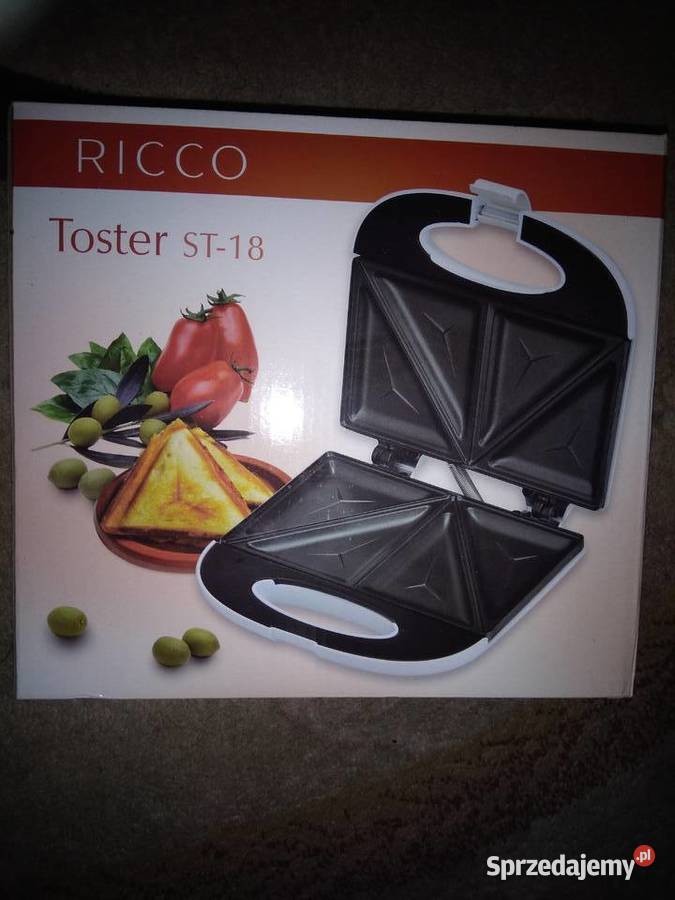 Sprzedam nieużywany toster Ricco ST-18 bez gwarancji. Odbiór