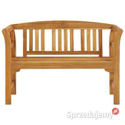 vidaXL Ławka ogrodowa 114 lite drewno