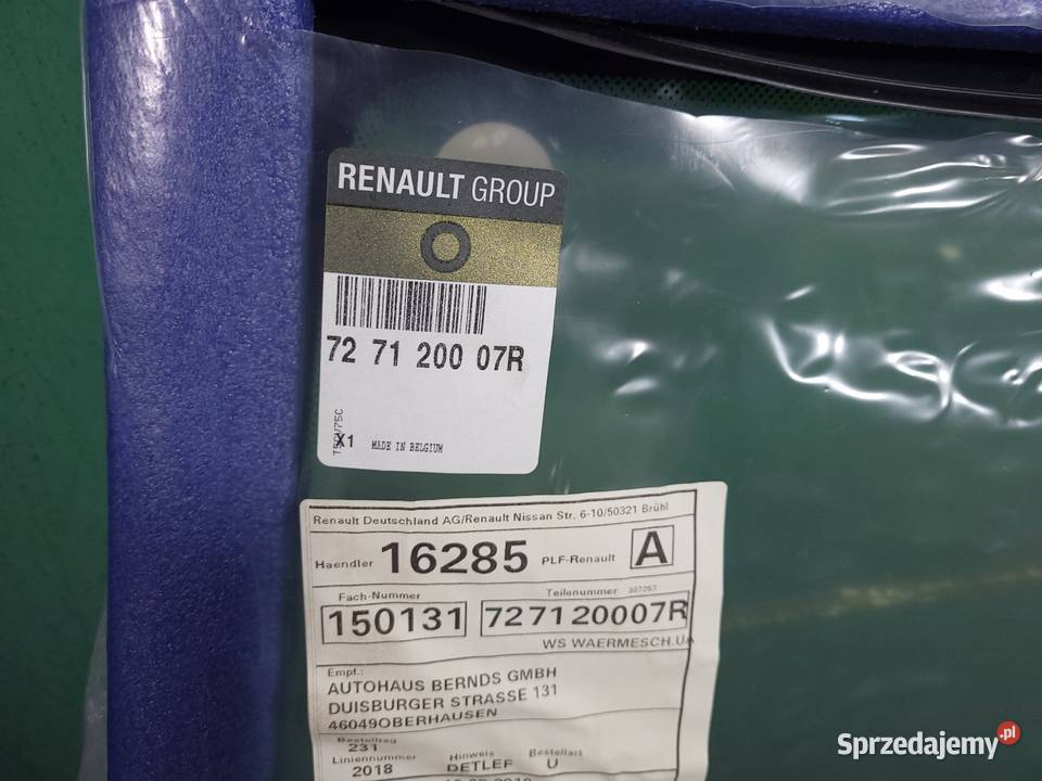 Laguna III 3 sedan kombi szyba przednia czolowa Łaziska Górne