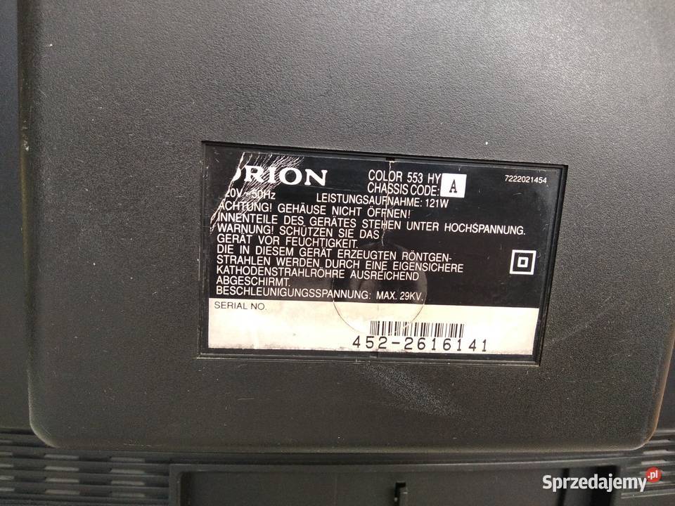 Telewizor Orion Stereo sprawny 21 Euro Ostrów Mazowiecka