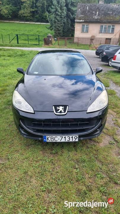 Peugeot 407 coupe 27 HDI automat elektrycznie ustawiane fotele Bochnia