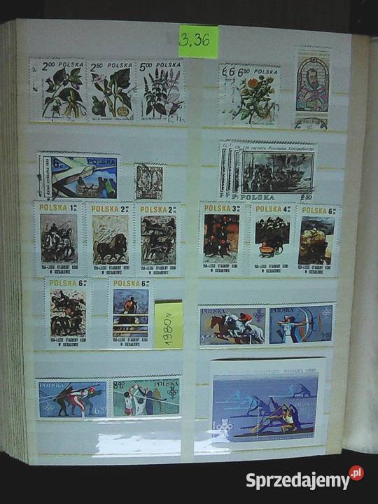 Sprzedam znaczki pocztowe 1957 1982 r POLSKIE Staroźreby