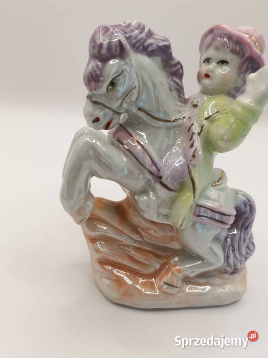 KOŃDZIECKO PORCELANA CUKIERKOWA FIGURKA Zamość