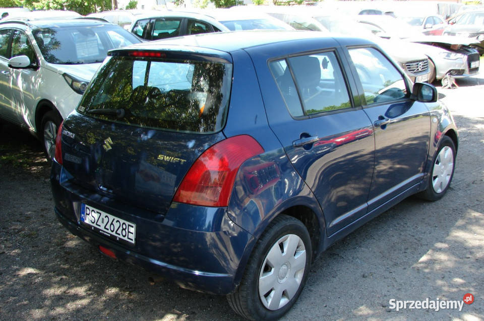 Suzuki Swift 13 E 92 z grudnia 2007 IV 20042010 wielkopolskie Piła sprzedam