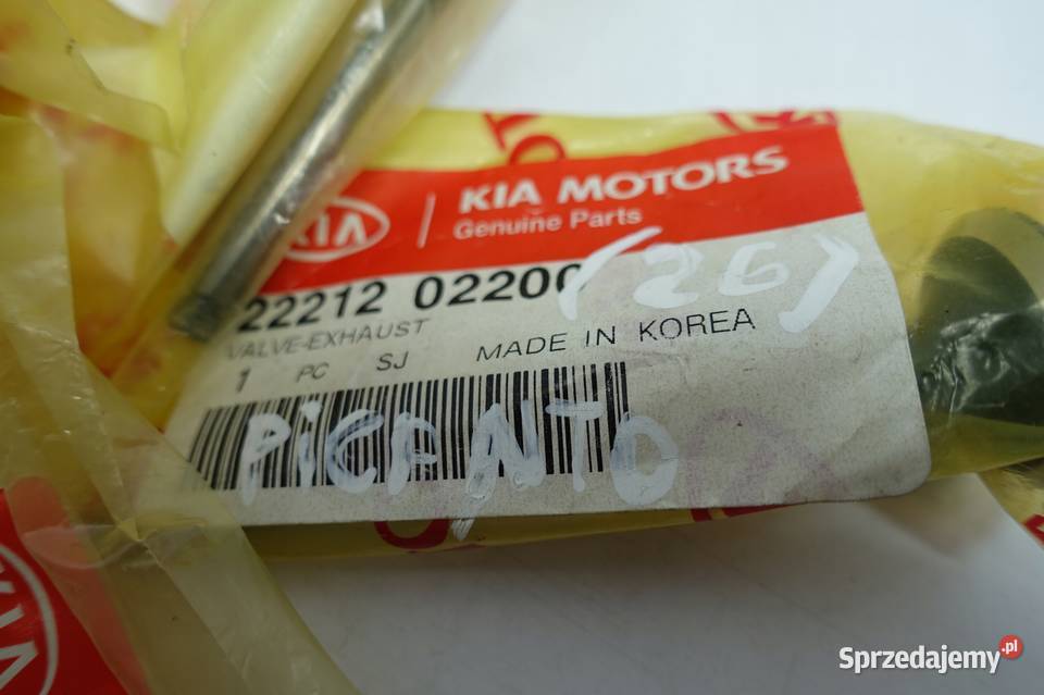 Kia Picanto 10 11 12V ZAWÓR SSĄCY dolotowy NOWY Pozostałe Janów