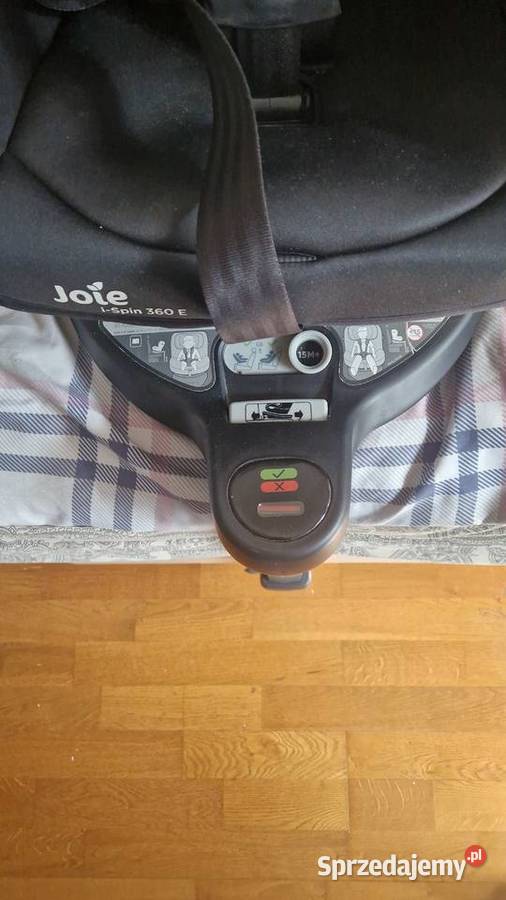 Fotelik samochodowy Joie ISpin E 360 Warszawa sprzedam