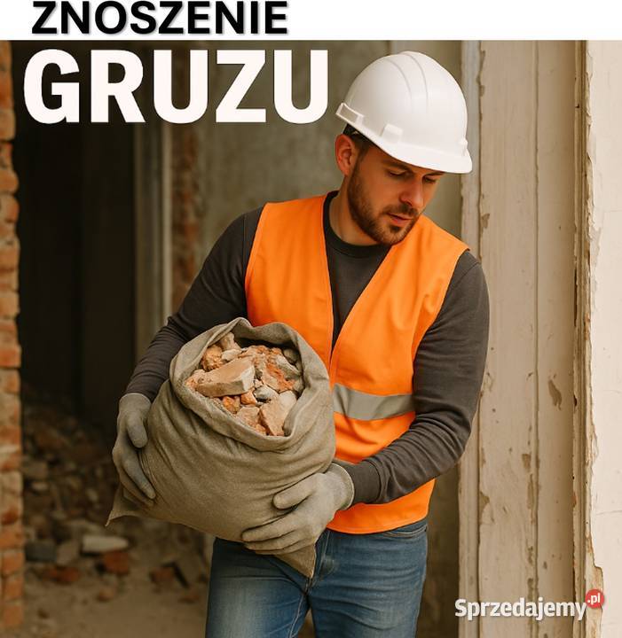 Usługi znoszenia gruzu do kontenera Oleśnica Wrocław