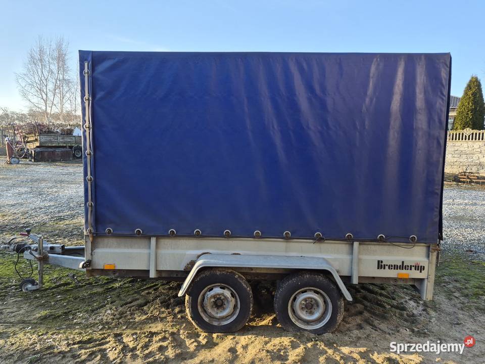 Przyczepka Dwuosiowa DMC 2000 łódzkie Warta sprzedam
