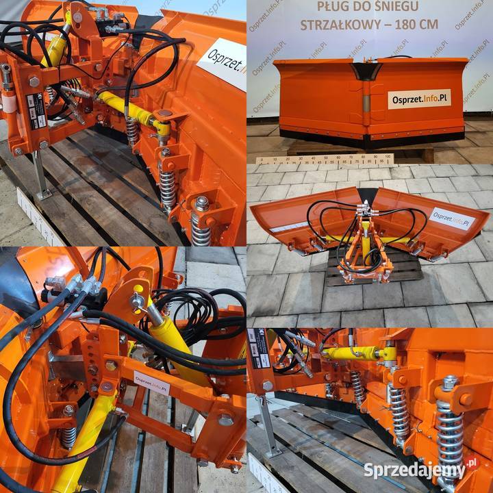 Pług do śniegu strzałkowy 150 do ciągnika Kubota Opole