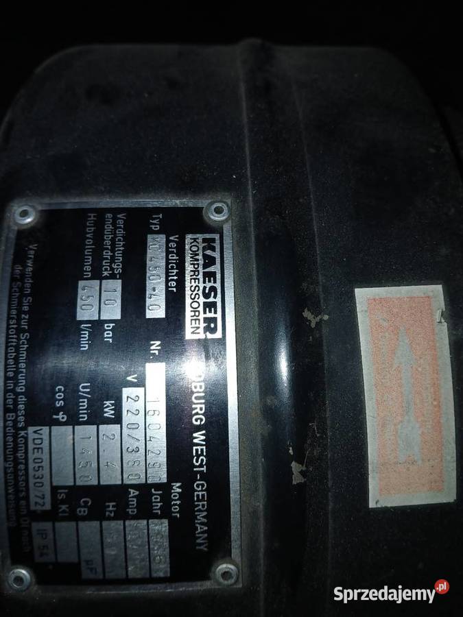 Kompresor Kaeser 250 l świętokrzyskie Opatów