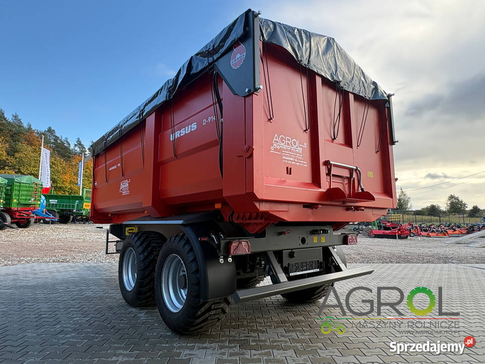 Przyczepa skorupowa URSUS D 914 14 ton PRONAR Iława
