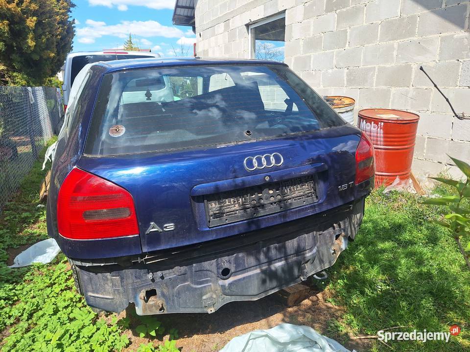Klapa bagażnika audi a3 8l lz5k Szczucin sprzedam
