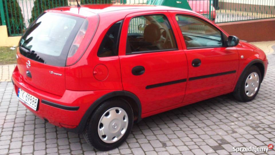 opel corsa c 12 benzyna gaz kupiony w polskim salonie Kielce